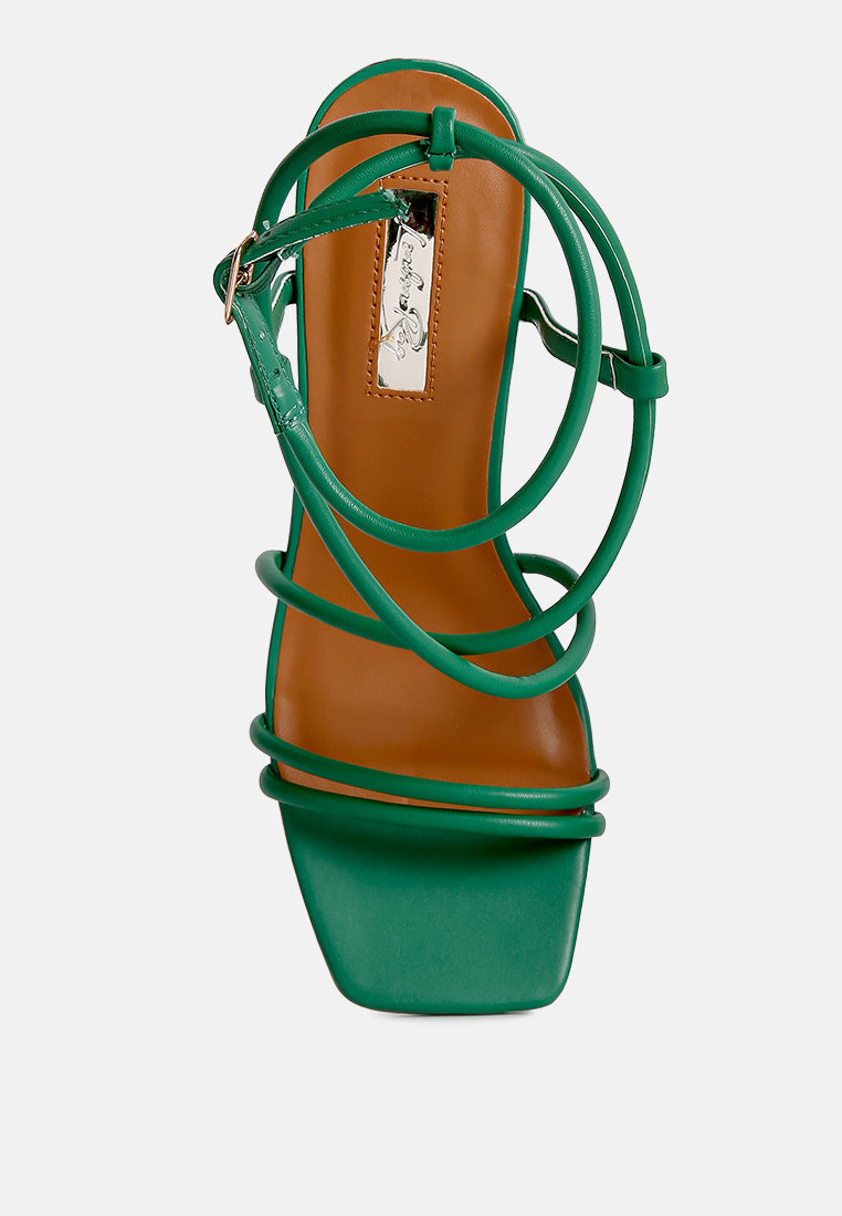 Gram Hunt Ankle Strap Wedge Sandals - Glamourous Grace