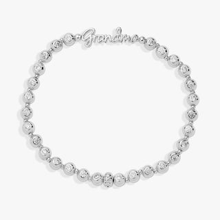 Grandma Elongated Crystal Stretch Bracelet