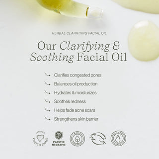 Green Tea Clarifying Facial Oil (Formerly Herbal Facial Oil)