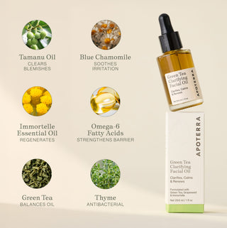 Green Tea Clarifying Facial Oil (Formerly Herbal Facial Oil)