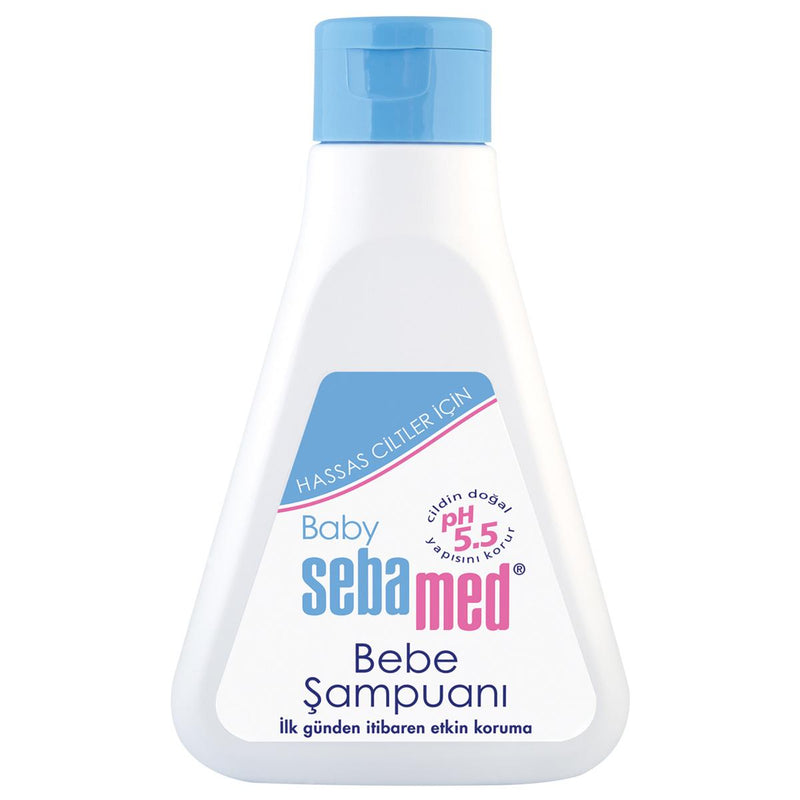 Sebamed Baby Shampoo 250ml - Gentle, pH Balanced for Sensitive Skin, Alkali-Free, Tear-Free Formula - Glamourous Grace
