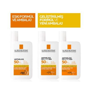 La Roche Posay Anthelios UVMUNE 400 Invisible Fluid Sunscreen SPF50+ 50ml - Glamourous Grace