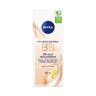 Nivea Essentials BB Cream - 5-in-1 Daytime Facial Care for Even Skin Tone & Imperfection Concealment - Glamourous Grace
