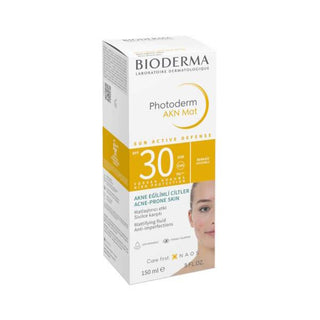 Bioderma Photoderm AKN Mat SPF30 - Oil Control Sunscreen | 150ml - Glamourous Grace
