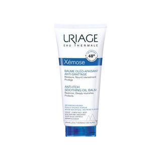 Uriage Xemose Anti-Itch Soothing Oil Balm: 48-Hour Relief for Dry, Sensitive, Itchy Skin - Deeply Moisturizing & Calming 200ml - Glamourous Grace