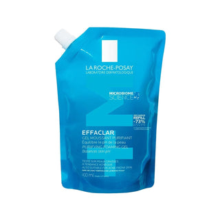 La Roche Posay Effaclar Facial Cleansing Gel for Oily Skin - 400ml Refill, Gentle & Dermatologically Tested - Glamourous Grace
