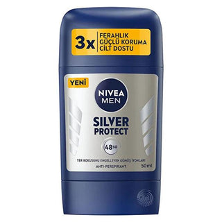 Nivea Men Silver Protect Stick Deodorant - Long Lasting Anti-perspirant, Alcohol-Free, 1.69 fl oz - Glamourous Grace