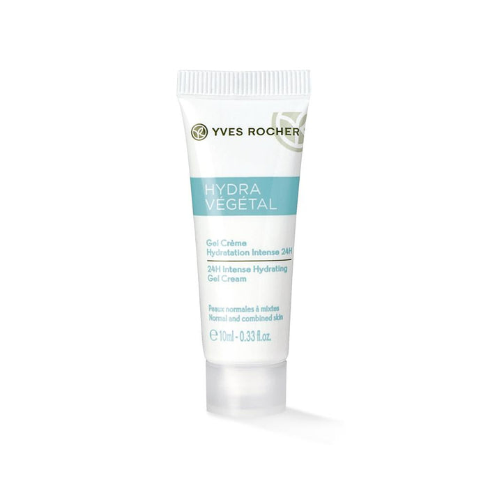 Yves Rocher Hydra Vegetal 24-Hour Deep Moisturizing Gel Cream Mini 7ml - Long-Lasting Hydration for Dry Skin - Glamourous Grace