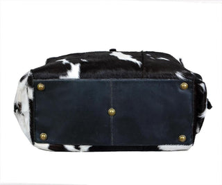 Cowhide Hair on Leather Travel Bag - Glamourous Grace