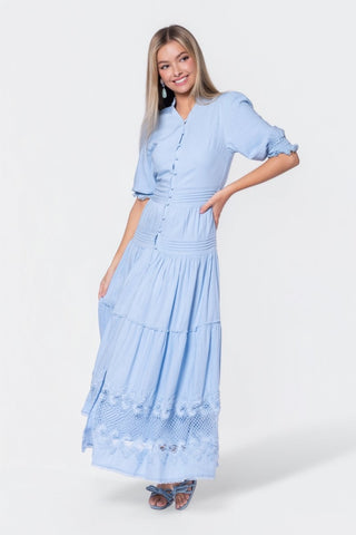 Hallie Dress (Blue)