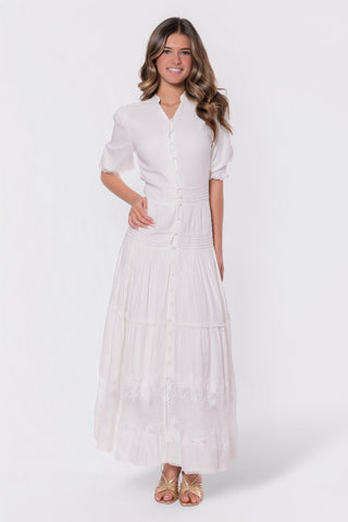 Hallie Dress (White)