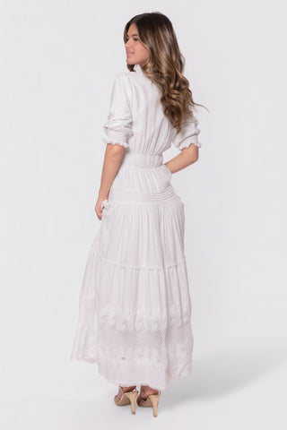 Hallie Dress (White)