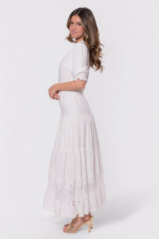 Hallie Dress (White)