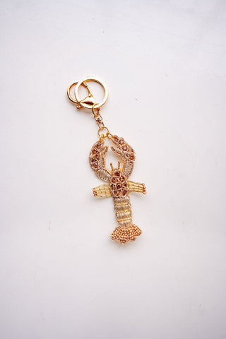 Hand Beaded  - Key Chains - Bag Charm - Glamourous Grace