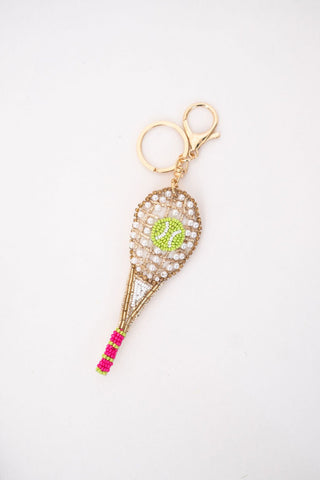 Hand Beaded  - Key Chains - Bag Charm - Glamourous Grace