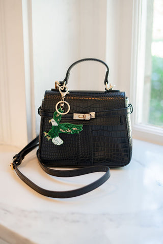 Hand Beaded  - Key Chains - Bag Charm - Glamourous Grace
