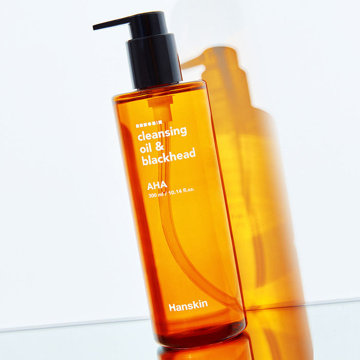 Hanskin Cleansing Oil & Blackhead AHA 300ml - Glamourous Grace