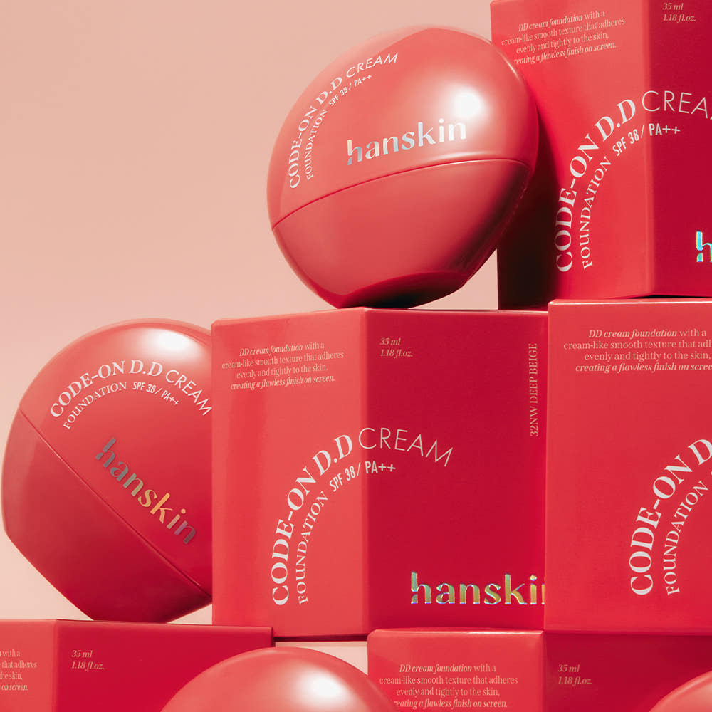 Hanskin CODE-ON DD Cream Foundation SPF38 PA++ 35ml (5colors) - Glamourous Grace