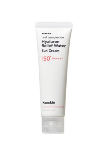 Hanskin Hyaluron Relief Water Sun Cream 50ml SPF50+ PA++++ - Glamourous Grace