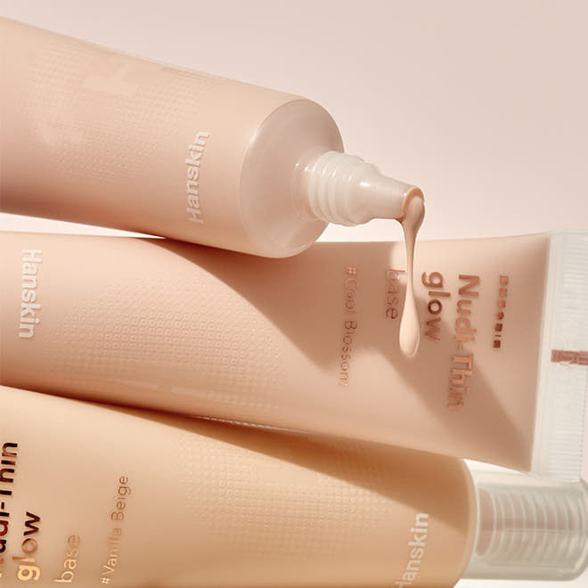 Hanskin Nude Thin Glow Base SPF35 PA++ 30ml (2colors) - Glamourous Grace