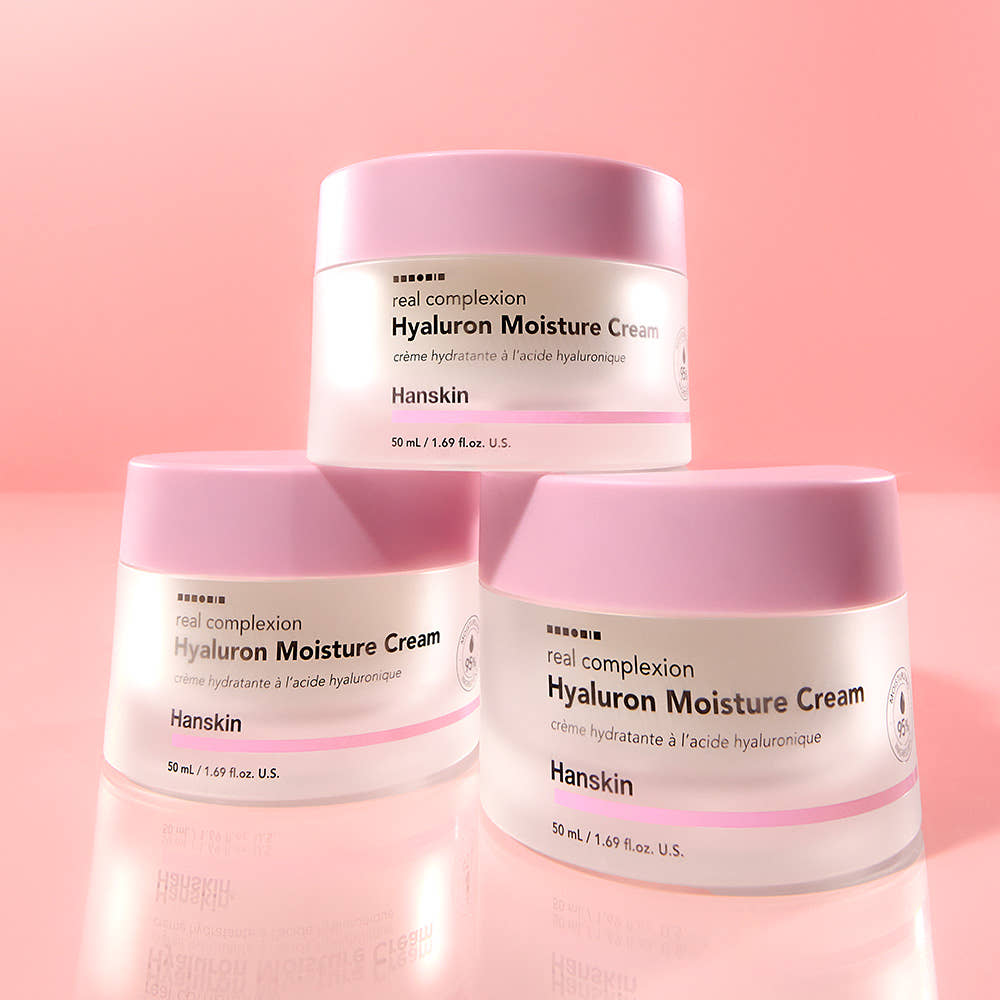 Hanskin Real Complexion Hyaluron Moisture Cream 50ml - Glamourous Grace