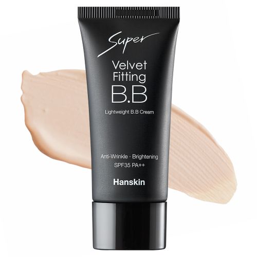 Hanskin Super Velvet Fitting BB Cream SPF35 PA++ 30g - Glamourous Grace