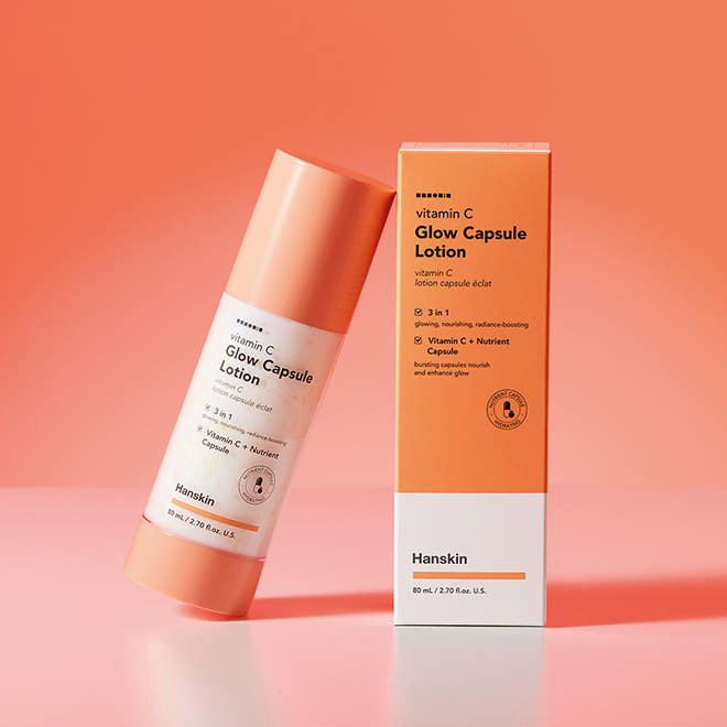 Hanskin Vitamin C Glow Capsule Lotion 80ml - Glamourous Grace