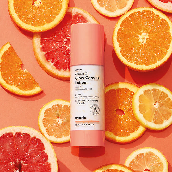 Hanskin Vitamin C Glow Capsule Lotion 80ml - Glamourous Grace