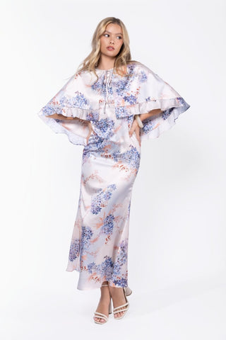 Harper Dress (Ivory Pattern)