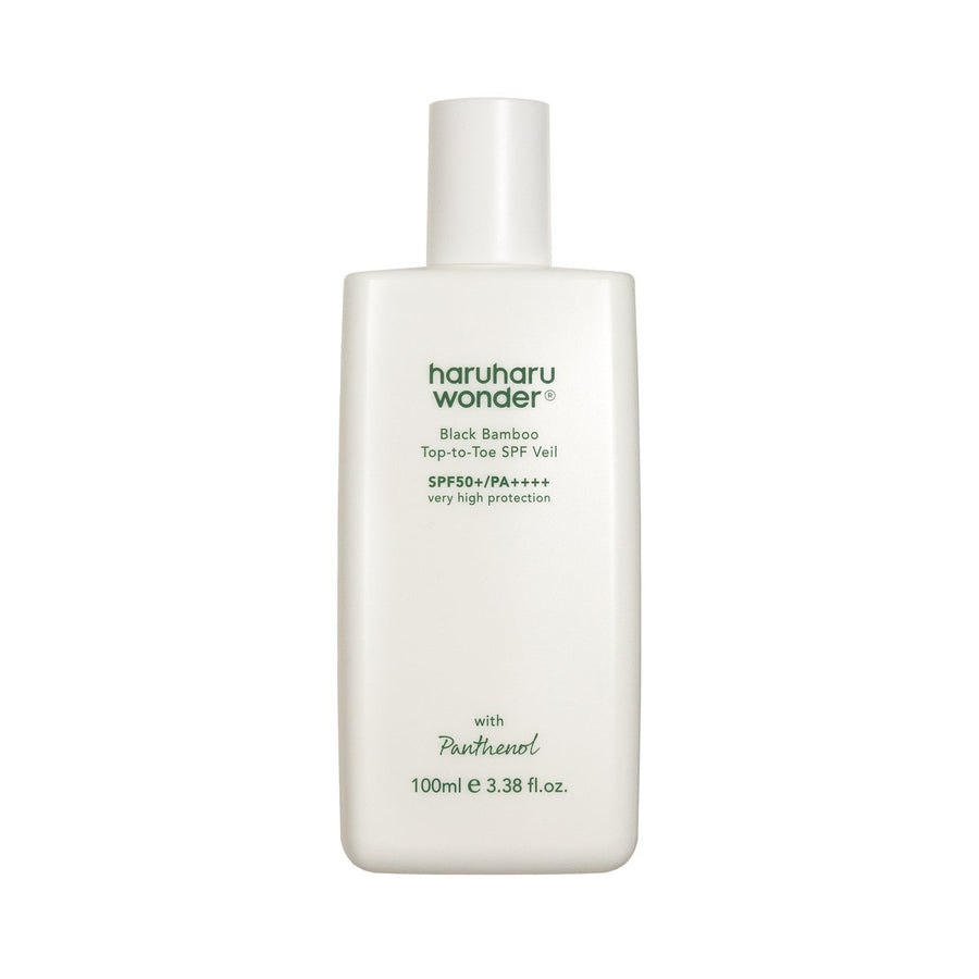 [haruharu wonder] Black Bamboo Top-to-Toe SPF Veil SPF50+ PA++++ 100ml - Glamourous Grace
