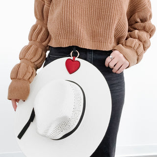 Heidi Heart Magnetic Hat Carry Clip