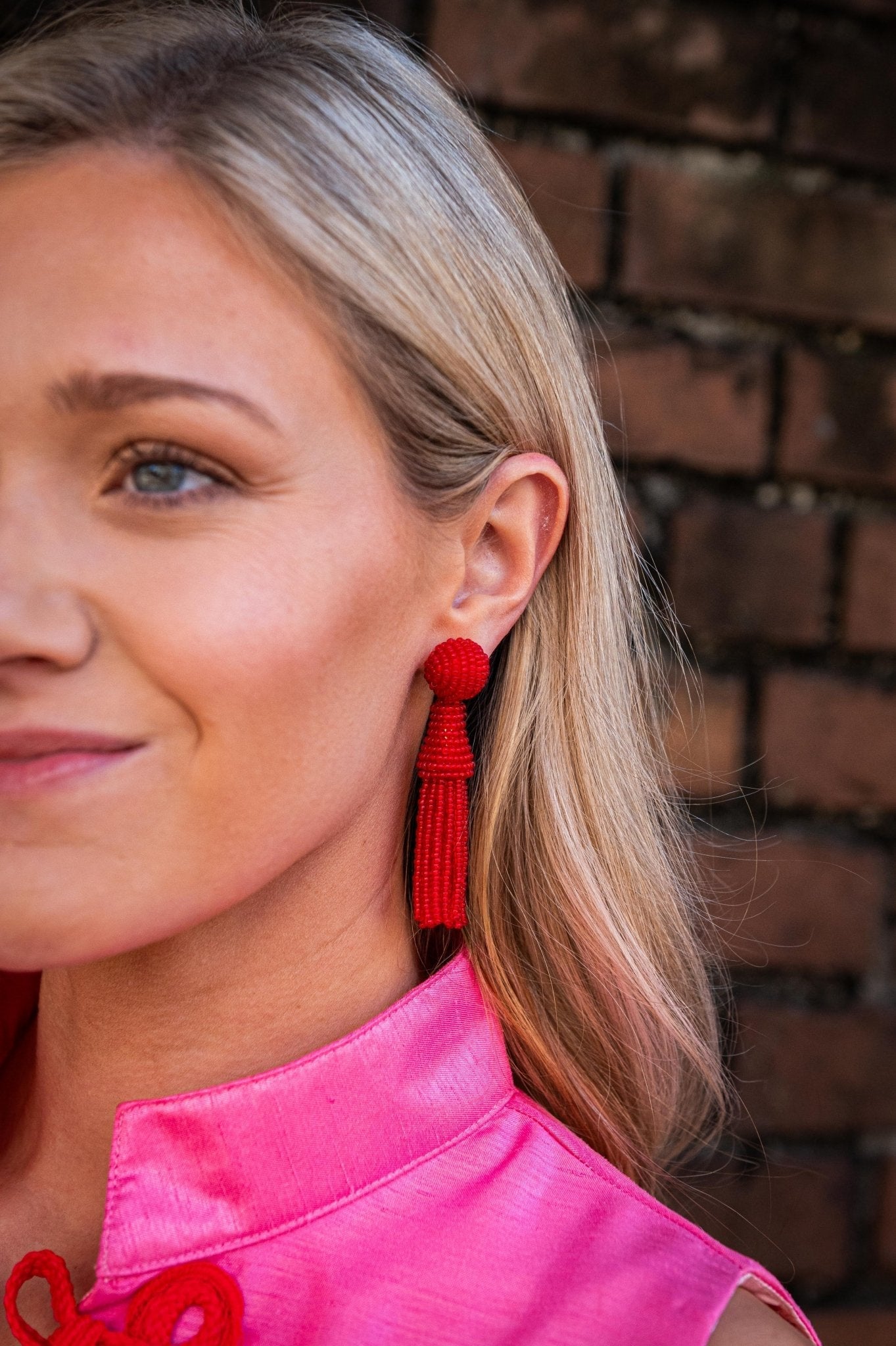 Hazel Tassel Earrings - Glamourous Grace