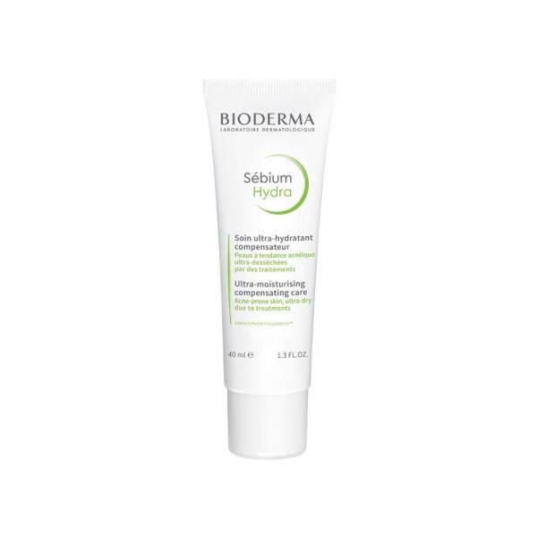 Bioderma Sebium Hydra: Intense Hydration Facial Moisturizer for Oily, Acne-Prone & Irritated Skin | Non-Comedogenic, Skin Barrier Repair - Glamourous Grace
