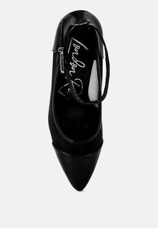 Hearst Pointy Toe Ankle Strap Pumps