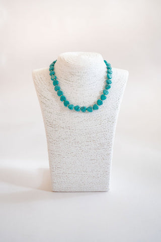 Heart - Quartz Beaded Necklace - Glamourous Grace