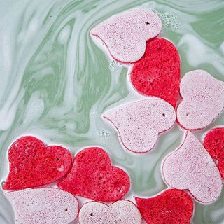 You Have My Heart on a String: Boxed Heart Shaped Sponge - Glamourous Grace