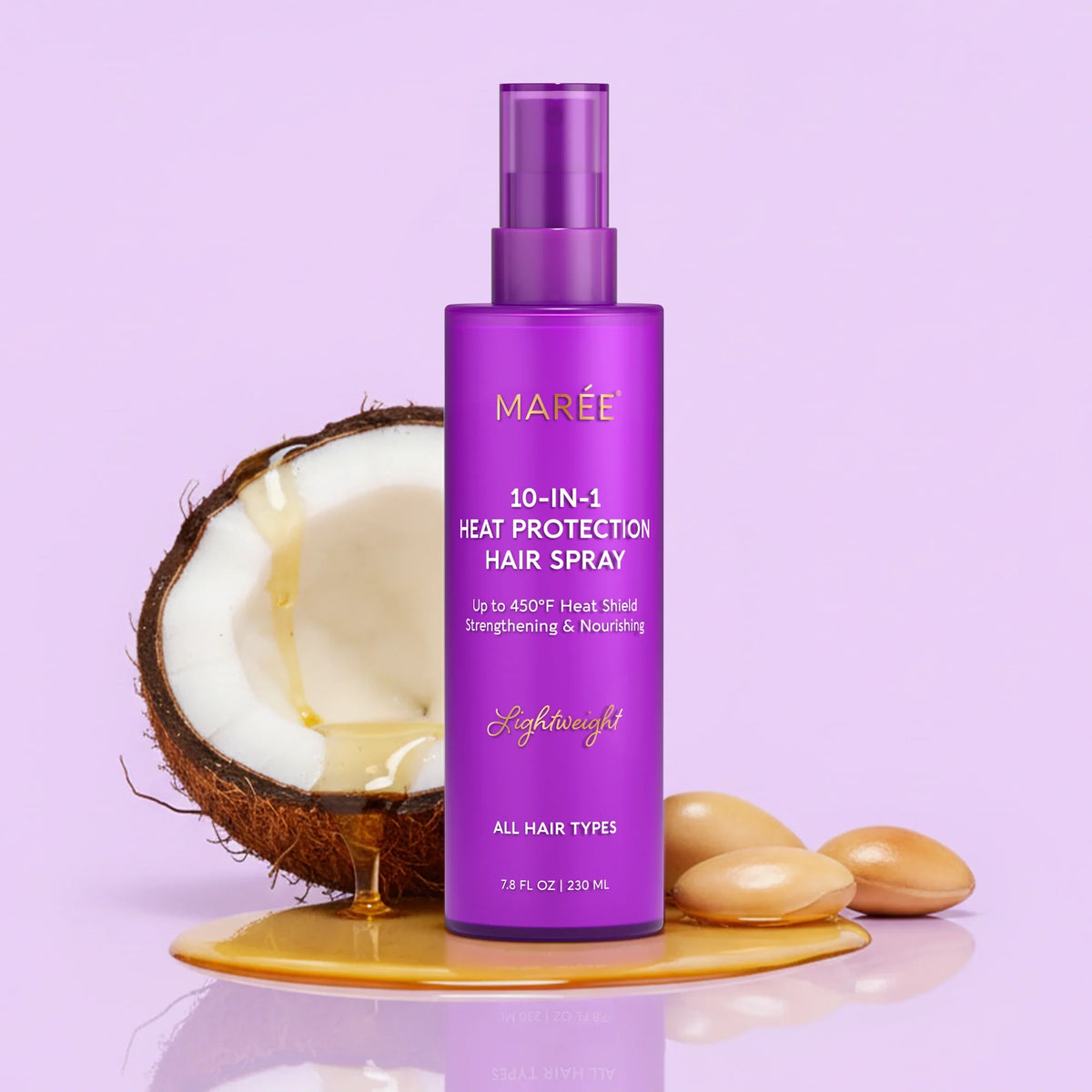 Heat Styling Protective Hair Spray - Glamourous Grace