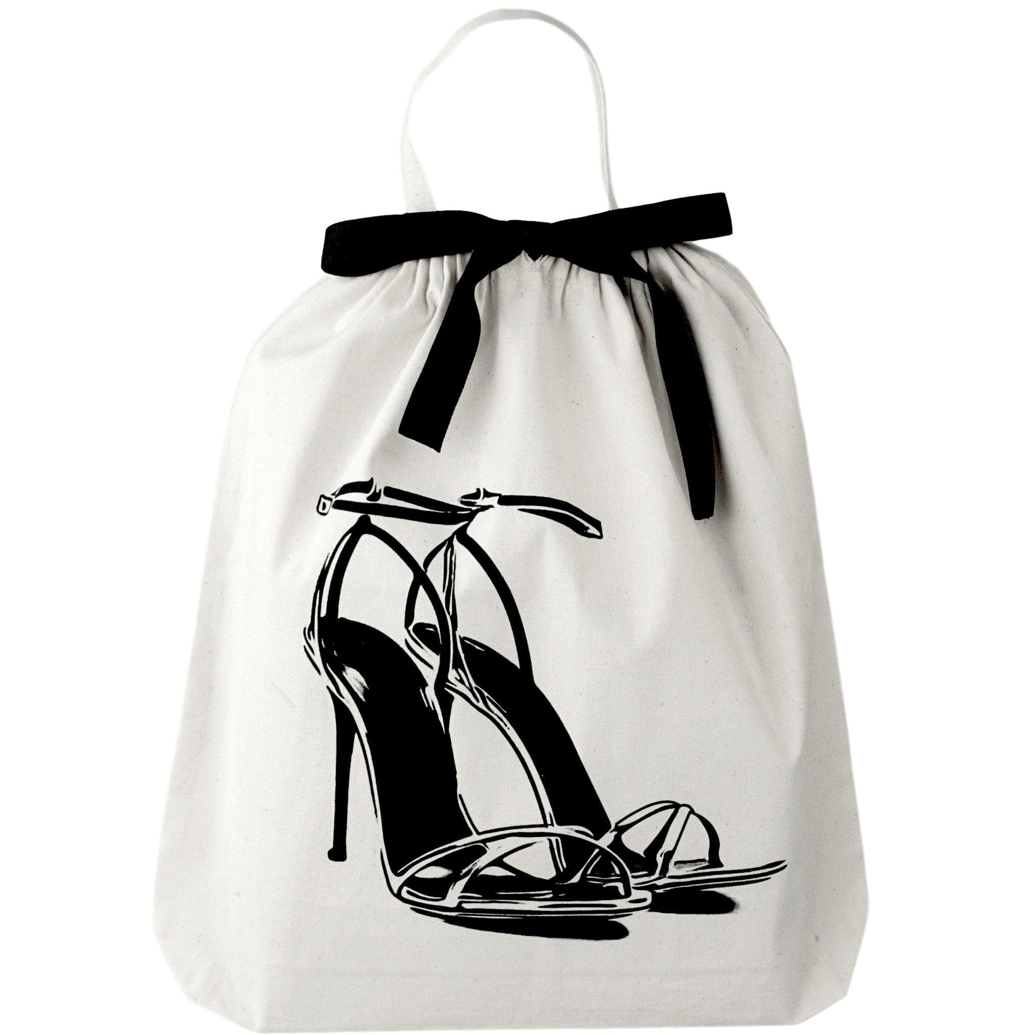 High Heel Sandal Shoe Bag – Cream - Glamourous Grace