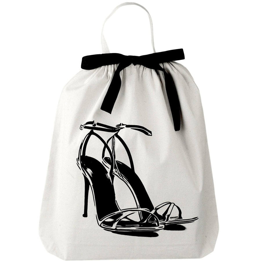 High Heel Sandal Shoe Bag – Cream - Glamourous Grace