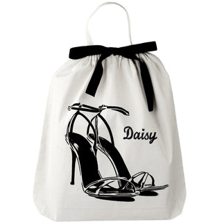 High Heel Sandal Shoe Bag – Cream - Glamourous Grace