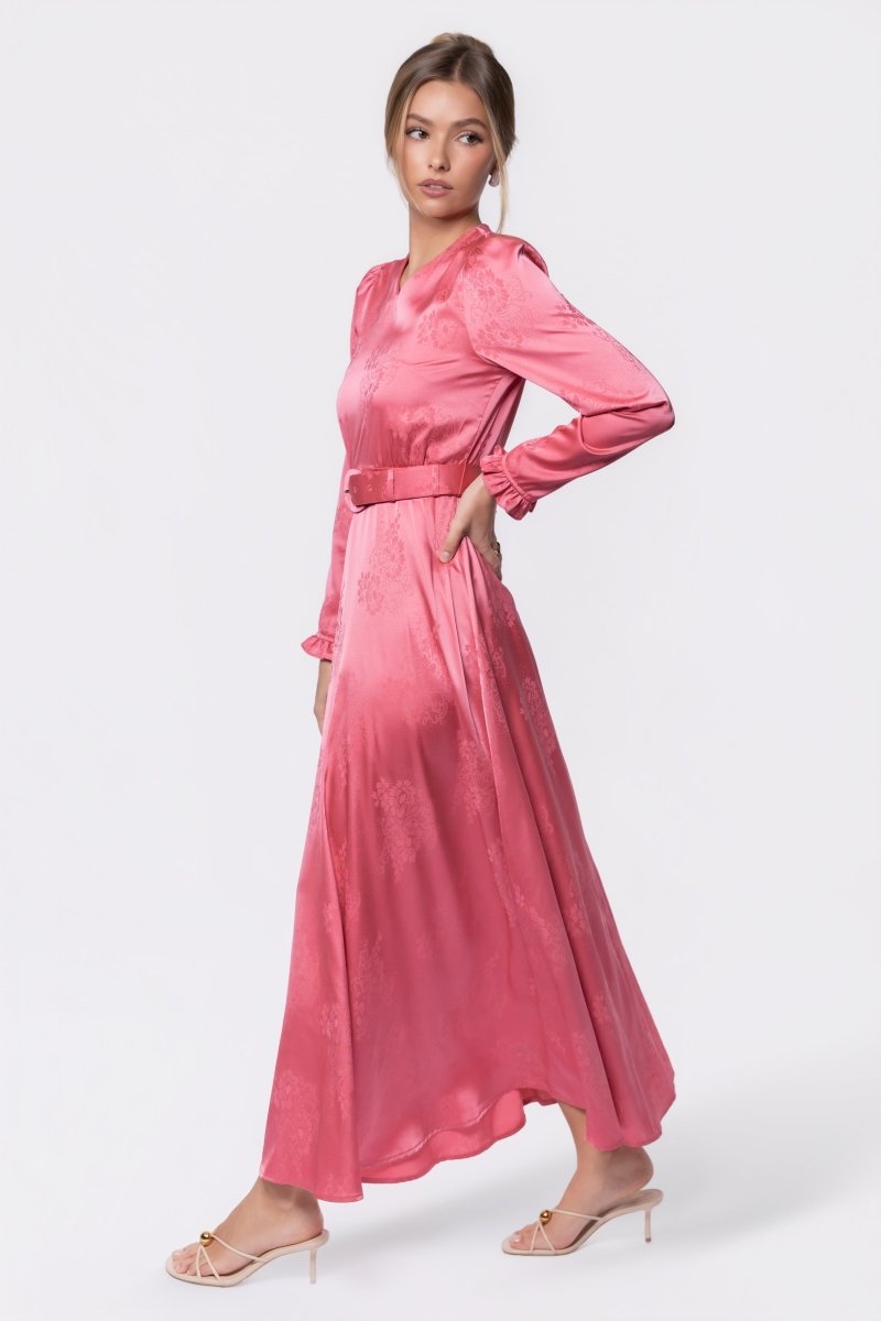 Helena Dress (Pink) - Glamourous Grace