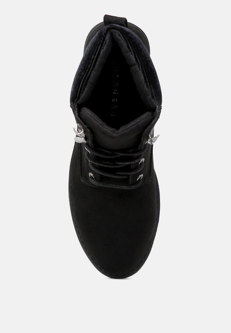 Helena Casual Lace-Up Ankle Boots - Glamourous Grace