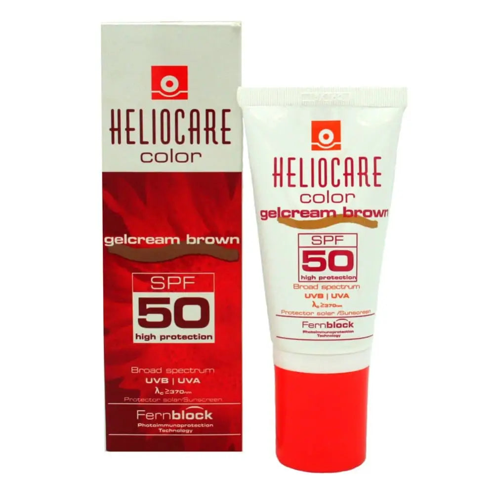 Heliocare Color Gelcream Brown SPF 50 (High Protection) - Glamourous Grace