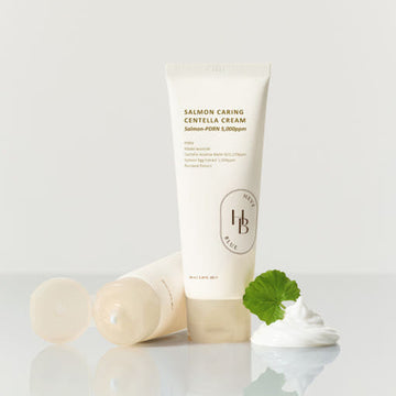 HEVEBLUE Salmon Caring Centella Cream 100ml - Glamourous Grace