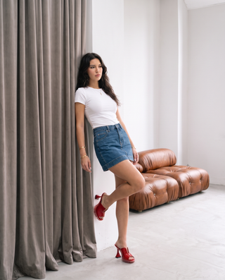The Caratal Red Patent Leather Women Sandal - Glamourous Grace