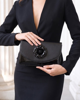 The Bellarose Black Quilted Leather Women Heel - Glamourous Grace
