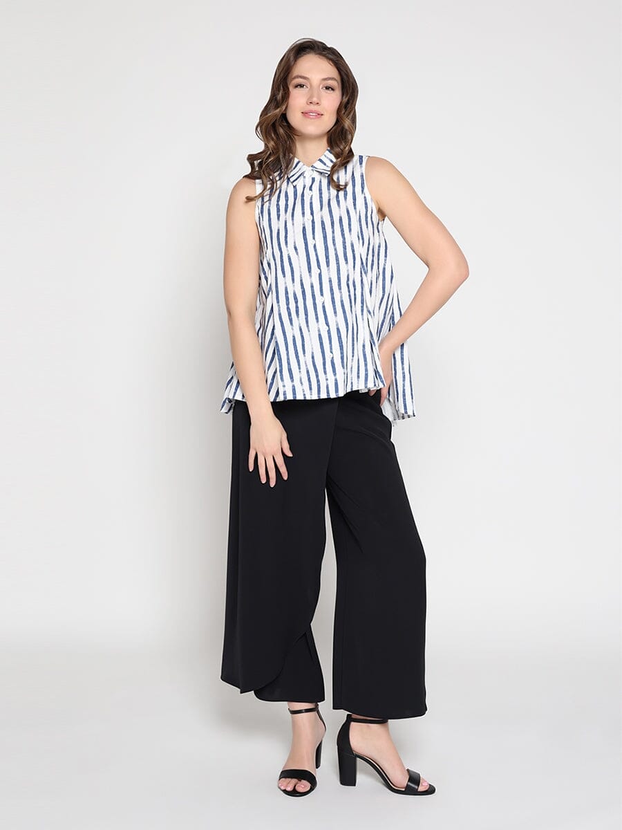 High low sleeveless printed top - Glamourous Grace
