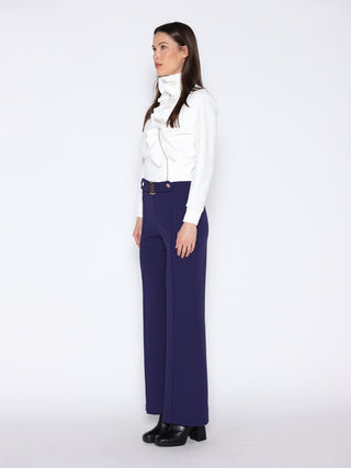 Highneck Scuba Assymetrical Ruffled Zip Jacket - Glamourous Grace
