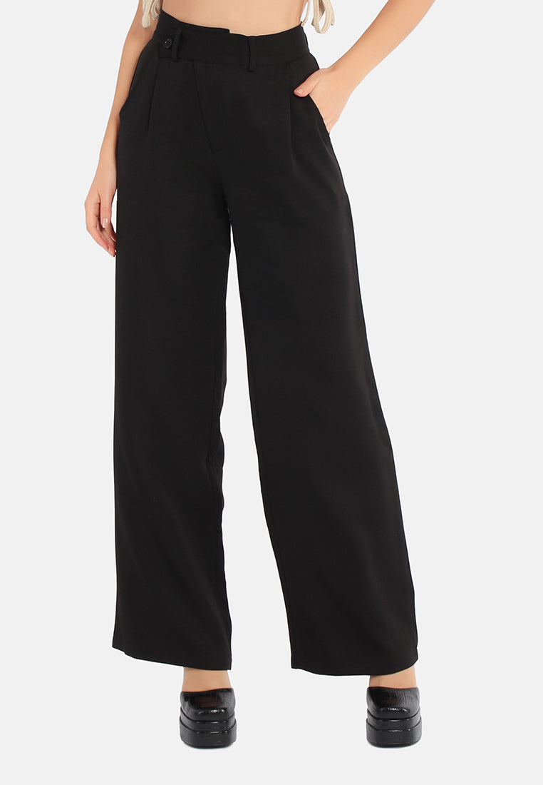 High Waist Flared Pants - Glamourous Grace