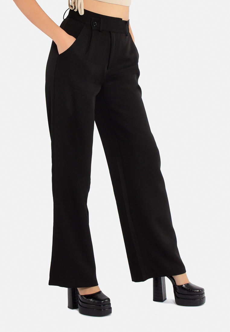 High Waist Flared Pants - Glamourous Grace